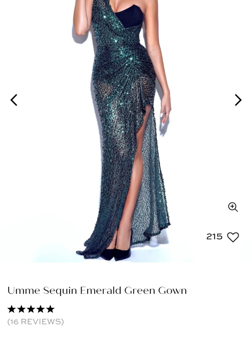 Miss Circle Emerald Small Like New